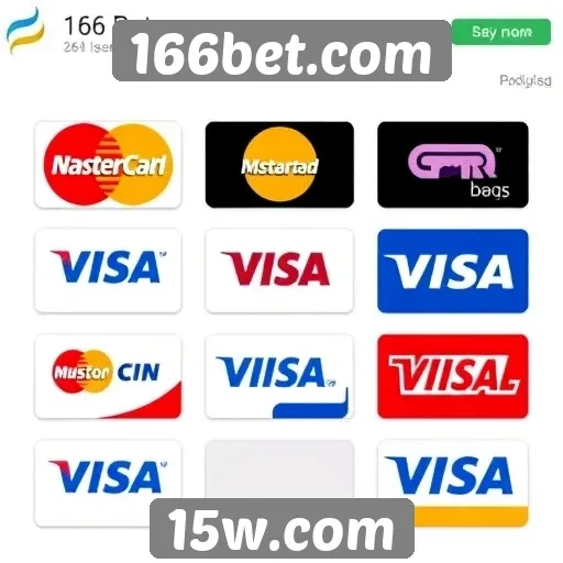 Opções de pagamento disponíveis no 166bet